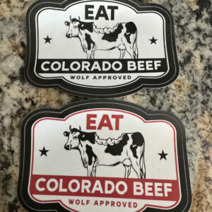 Eat Colorado Beef Decal