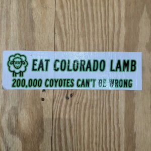 Eat Colorado Lamb Decal